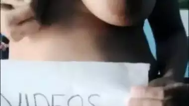 Indian Teen With Big Tits Showing Herself