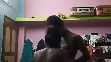 The guy fucks his desi stepsister in a Telugu sex video