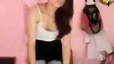 Indian girl Strip Her Cloths Selfie