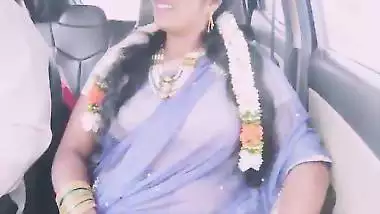 Indian car sex. Beautiful tourist aunty with driver. Telugu dirty talks.