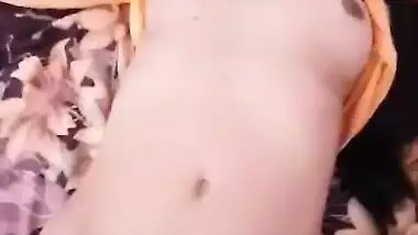 Sexy pussy fingering MMS pov video