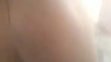 Sali roams naked in front of her Jija in nude MMS