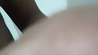 Huge boobs wife pissing and nude masturbation MMS