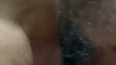 Chubby bhabhi shaved pussy fucking by husband friend