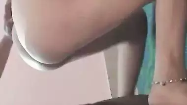 Hairy pussy wife hardcore fucking in bedroom MMS