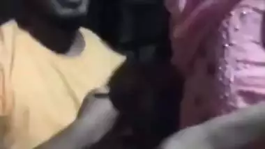 Village wife quick romance boob press by husband