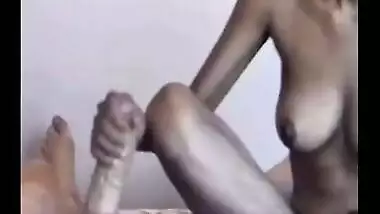 Chandigarh Juvenile Amateur gal Gives oral to an Mature guy