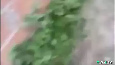 Outdoor sexy school Tamil girl caught has sex with BF, Desi mms sex