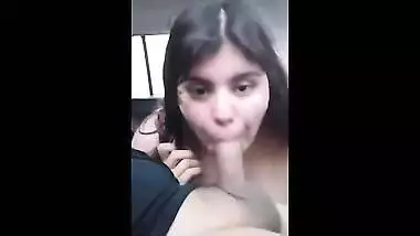 NRI girl enjoys hardcore outdoor sex with her lover in his car