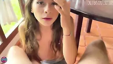 I helped to stranger with big tits to check her car. And she doesn't mind having sex with me