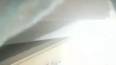 Mom wearing bra after showing her big boobs