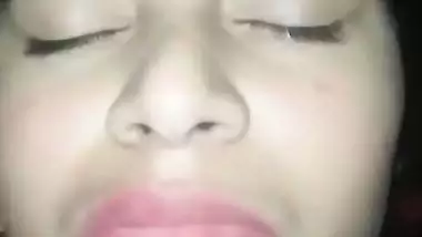 Horny lover plays with his Nude Indian GF’s boobs and pussy