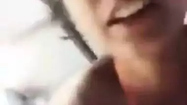 Today Exclusive- Cute Desi Girl Record Her Nude Video Part 3