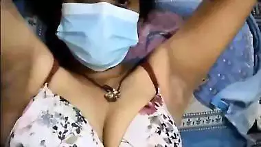 Telugu aunty private cam nude show in Telegram app