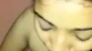 Horny desi girl sucking and fucking her lover