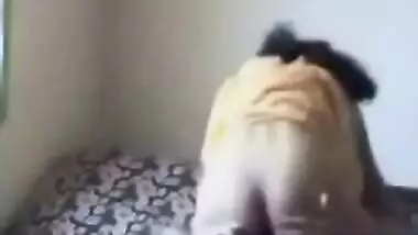 Indian chick riding cock.