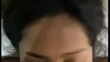 Big ass grinding girlfriend in hardcore sex with cum drink