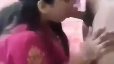 Desi milf gives an Indian blowjob to her husband’s friend