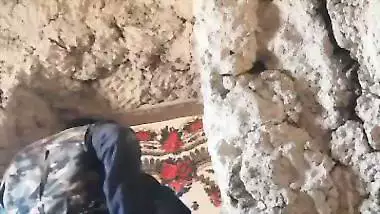 Pashto bhabhi fuck in standing position in rock house