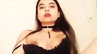 Hot Indian nude girl masturbates like a cheap whore