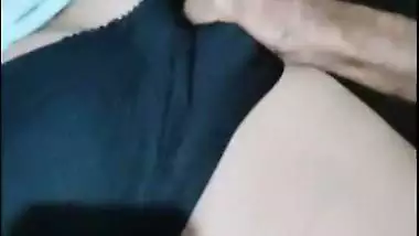 Girlfriend nipple licking by boyfriend before sex
