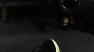 British Tamil in ebony panty hose (Candid) WITH...