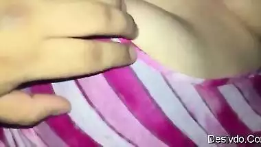 Big tits teen sleeping