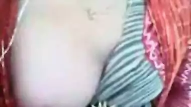 Sexy Bangla Wife Showing Boobs In Public
