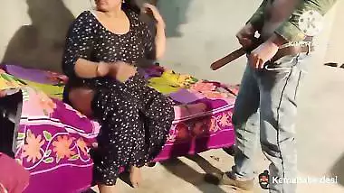 Big ass milf enjoys Punjabi sex in the doggy style