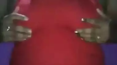 Desi is kind to flash her XXX titties and play with them in sex video