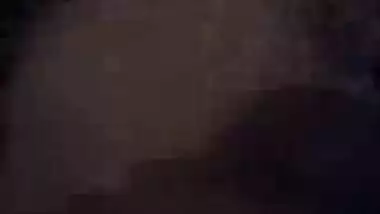 British Indian Girl plays with tits