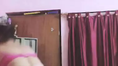 Milky boobs Bengali MILF stripping saree and nude show