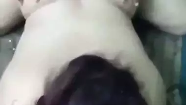 Threesome sex of Bhabhi with Devar and his friend