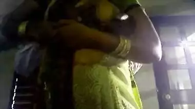 Pressing Boobs Of Horny And Sexy Marwadi Wife