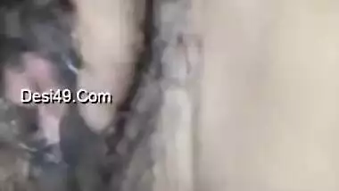 Farmer asks the Desi wife to demonstrate tits and vag on the camera