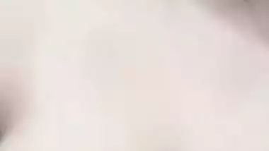 BBW showing nude body on video call with lover