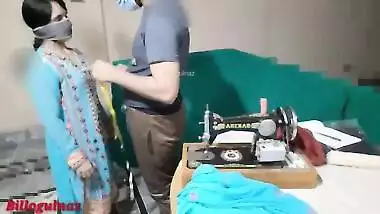 Desi housewife fucked by tailor very hot and clear hindi audio.desi indian bhabhi went to get clothes stitched then tailor fucked her