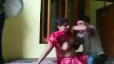 Desi mms sex . Nephew fucks his aunt's pussy and ass every morning