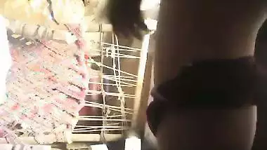 Rajasthani sex MMS of Devar, Bhabhi fucking in a hut – Part 2