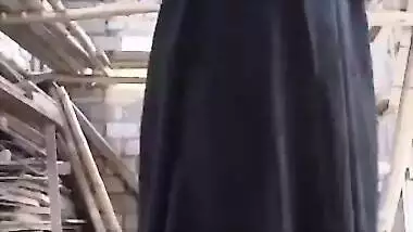 Sexy muslim girl showing her big boobs