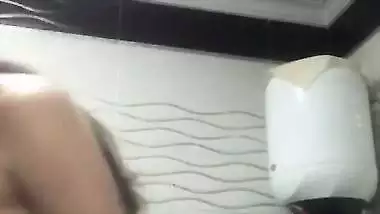 Cute Punjabi girl sucking her own boobs