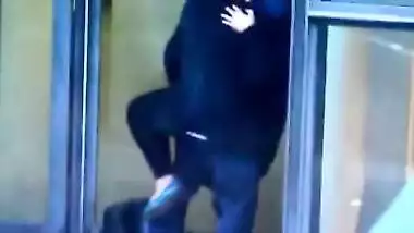 UK Paki student Couple Making Out In Public