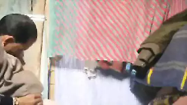 Man fucks his friend’s wife quickly in a bf video