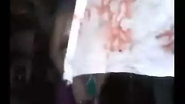 Desi abode wife strips and finger bonks her tight vagina infront of cam