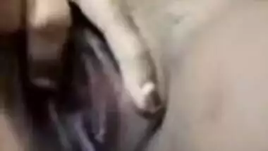 Desi housewife becomes excited and she plays with XXX orifice