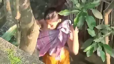 Village mom petticoat removed boob show after bath