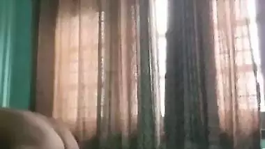 Sexy girl teases her lover and enjoys desi chudai