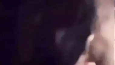 Desi nude GF gives an Indian blowjob to her new lover