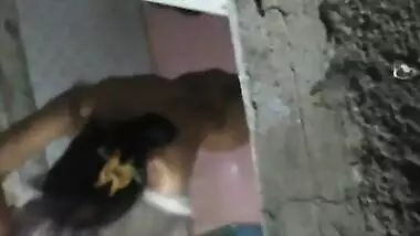 Indian Girl Bathing