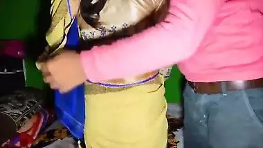 The wife roleplays a randi and takes dick in her asshole